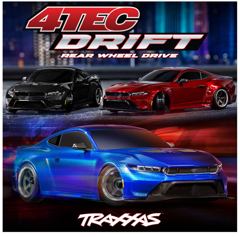 Traxxas 2WD Drift 4-Tec 2024 Ford Mustang