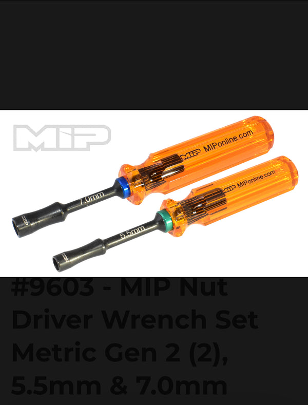 MIP Metric Nut Driver Wrench Set (2) (5.5 & 7.0mm)