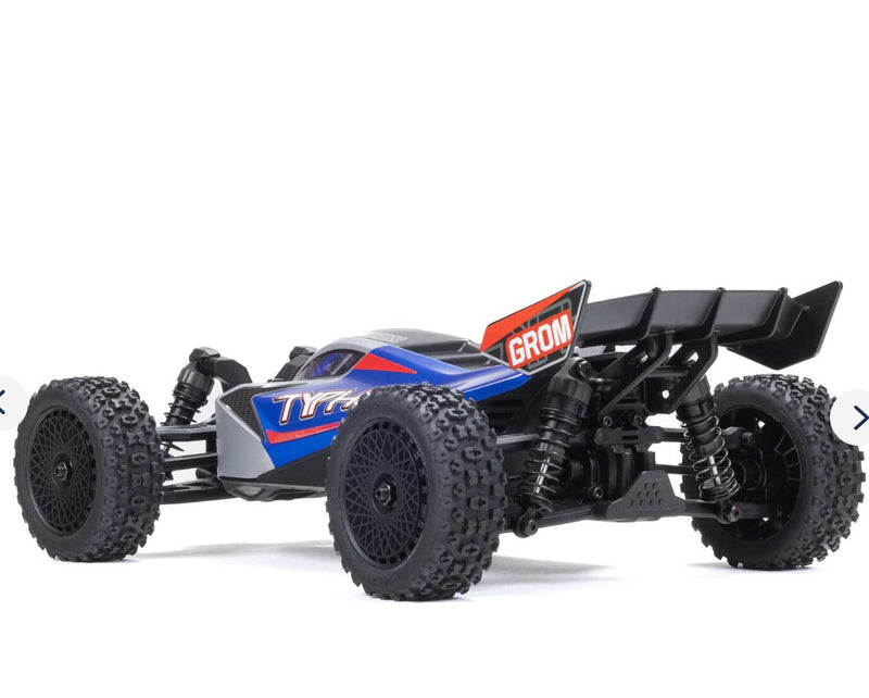 Arrma TYPHON GROM 4x4 SMART Small Scale Buggy Blue/Silver