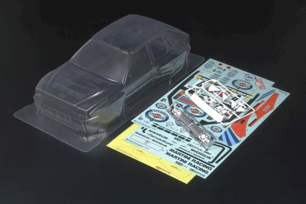 Tamiya Lancia Delta Body Set (Clear)  Part#: TAM51401