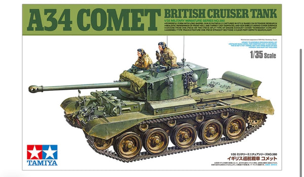 Tamiya A34 Comet British Cruiser Tank 1/35 Scale 35380