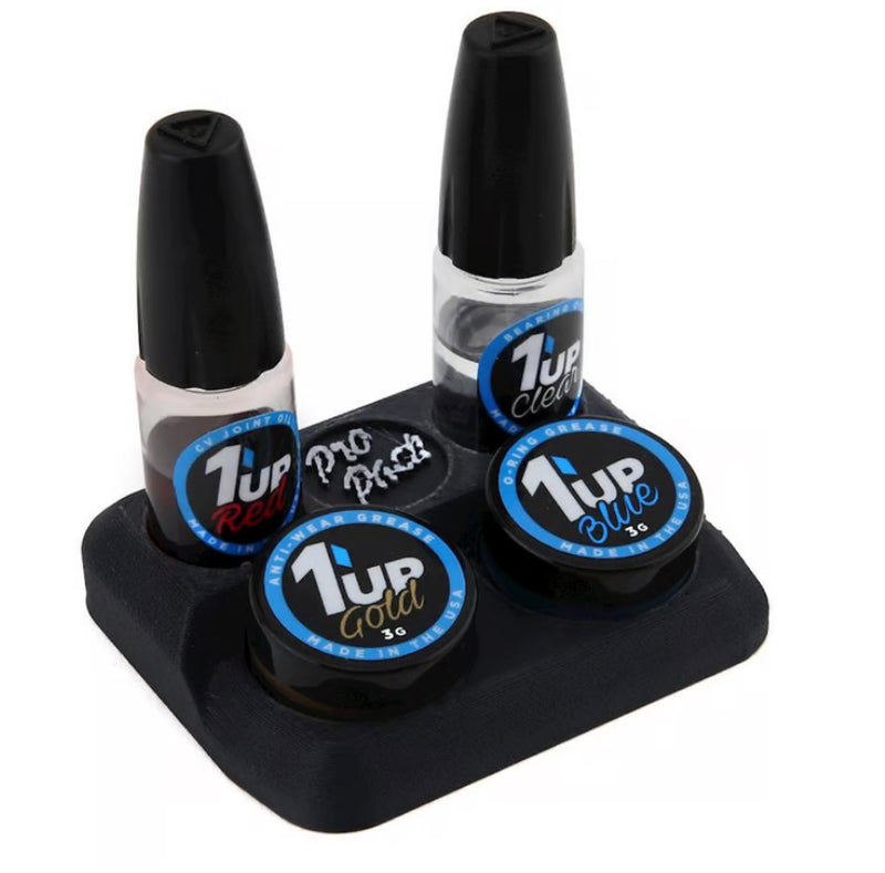 1UP Racing Grease & Oil Lubricant Pro Pack w/Pit Stand