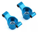 Yeah Racing Tamiya TT-02 Aluminum Rear Hubs (Blue) (2) (3° Toe-In)