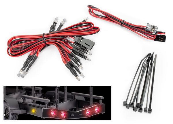 LED light kit for Traxxas triple axel boat trailer. (fits 10350 boat trailer)