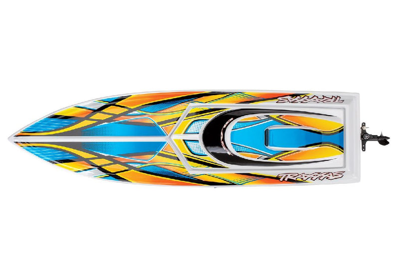 Traxxas Blast Orange 24" RTR Boat 38104-8