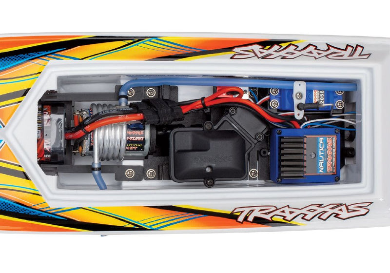 Traxxas Blast Orange 24" RTR Boat 38104-8