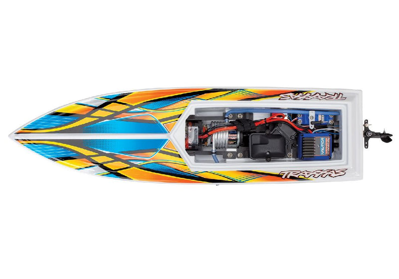 Traxxas Blast Orange 24" RTR Boat 38104-8