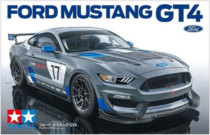 Tamiya Ford Mustang GT4 Pre-Painted Body Set (Grey) TAM47485