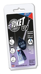 Deluxe Materials DLMAD88 5 g Roket UV Glue with included UV light