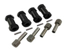 Hobby Details Wheel Hex Adaptor Extensions - Black (4)