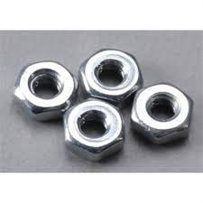 Du-Bro 2.0MM Steel Hex Nuts (4/pkg)