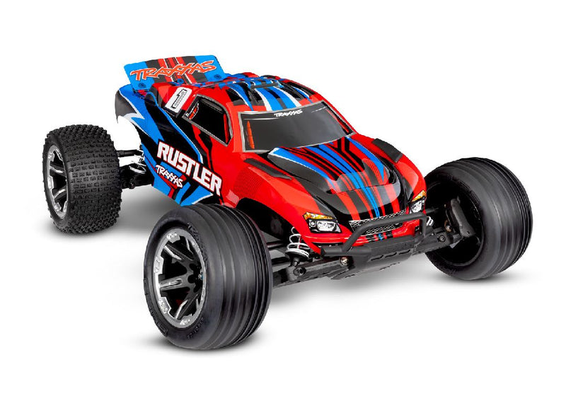 Traxxas Rustler 1/10 Stadium Truck Extreme Heavy Duty. Brushed Includes Battery and charger. 37254-8