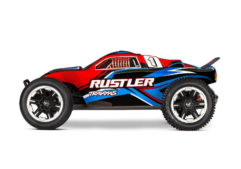 Traxxas Rustler 1/10 Stadium Truck Extreme Heavy Duty. Brushed Includes Battery and charger. 37254-8