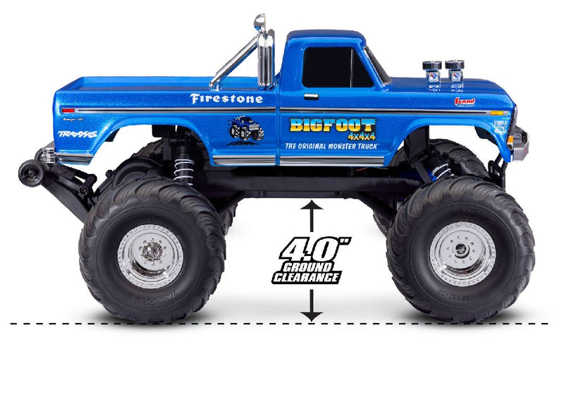 Traxxas BIGFOOT No. 1 1/10 Scale Officially Licensed Replica Monster Truck with TQ 2.4GHz radio system 36234-8 Ships Free across Canada 🇨🇦