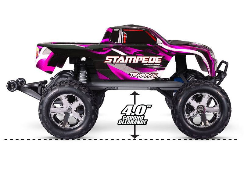 Traxxas Stampede 1/10 2WD BL-2S Brushless HD Clipless body. 36354-4 Ships free across Canada! 🇨🇦