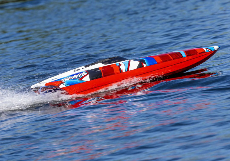 Traxxas DCB M41 Widebody 40" Catamaran High Performance Race Boat with TQi 2.4GHz Radio & TSM - No battery or Charger Ships free across Canada 🇨🇦