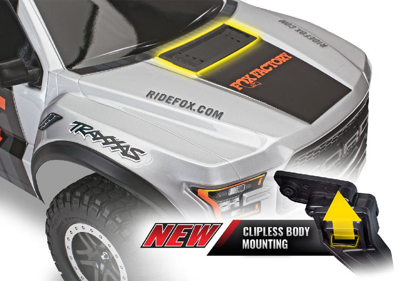 Traxxas 1/10 F150 Raptor BL-2S HD Clipless - Fox. 58394-4 Free shipping across Canada 🇨🇦