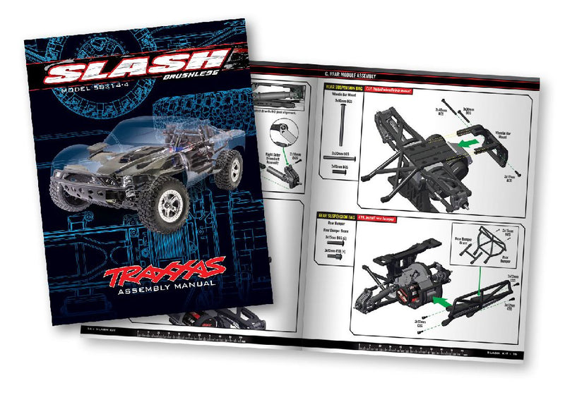 Traxxas 1/10 Slash BL-2S HD Clipless Unassembled Kit. 58314-4 Ships free across Canada 🇨🇦