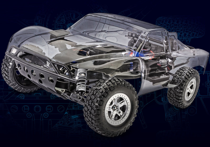 Traxxas 1/10 Slash BL-2S HD Clipless Unassembled 58314-4 Ships fr