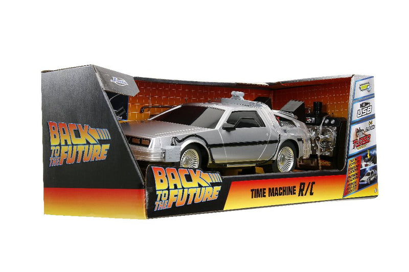 Jada 1/16 "Hollywood Rides" Remote controlled Back to the Future Time Machine