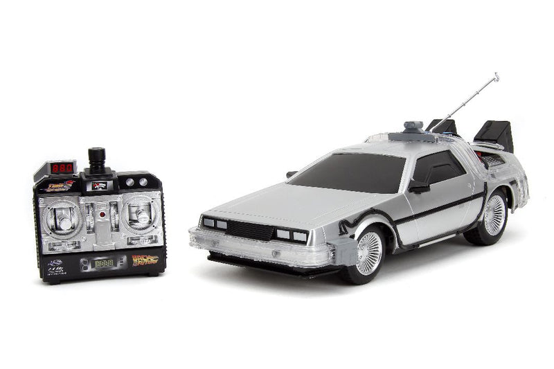 Jada 1/16 "Hollywood Rides" Remote controlled Back to the Future Time Machine