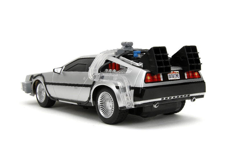 Jada 1/16 "Hollywood Rides" Remote controlled Back to the Future Time Machine