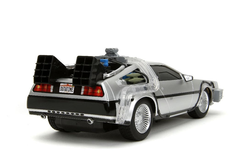 Jada 1/16 "Hollywood Rides" Remote controlled Back to the Future Time Machine