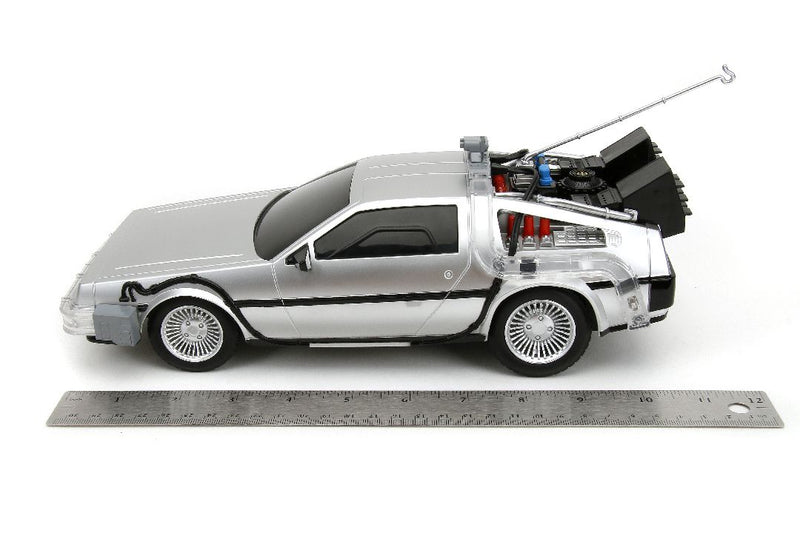 Jada 1/16 "Hollywood Rides" Remote controlled Back to the Future Time Machine