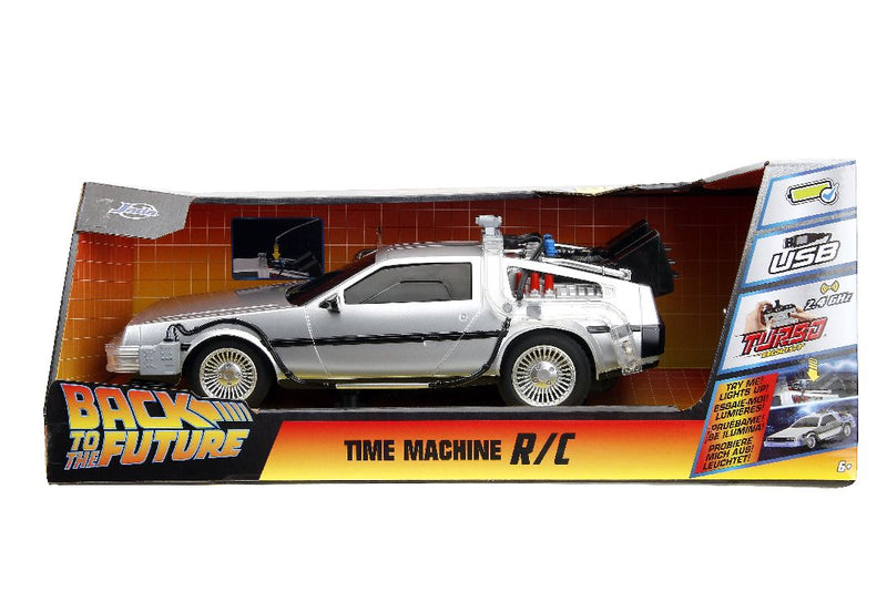 Jada 1/16 "Hollywood Rides" Remote controlled Back to the Future Time Machine