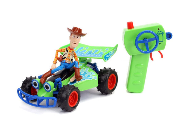 Jada 1/24 "Hollywood Rides" Toy Story Remote Control  - Buggy With Woody