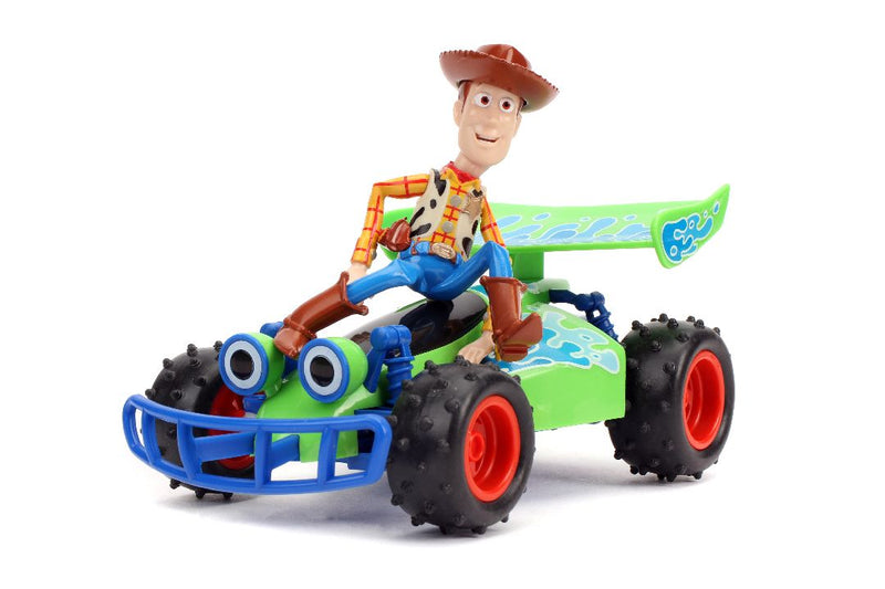 Jada 1/24 "Hollywood Rides" Toy Story Remote Control  - Buggy With Woody