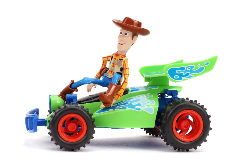 Jada 1/24 "Hollywood Rides" Toy Story Remote Control  - Buggy With Woody