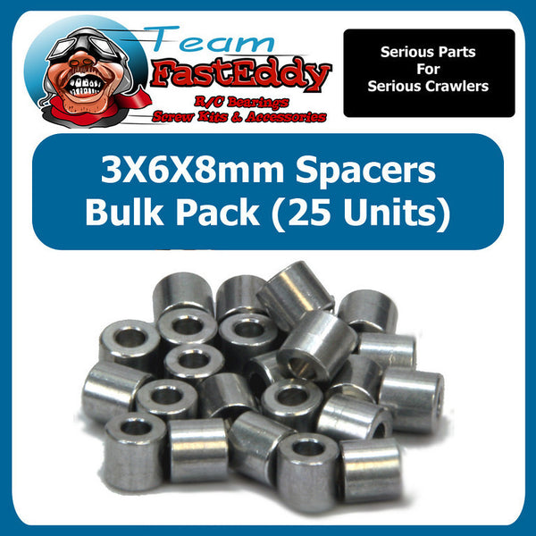 Fast Eddy 3x6x8 Spacers (25)