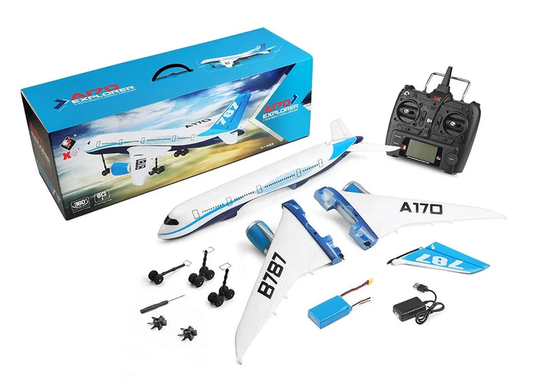 XK A180 F22 Aircraft Model Brushless Fixed Wing 3D / 6G Remote Control Aircraft