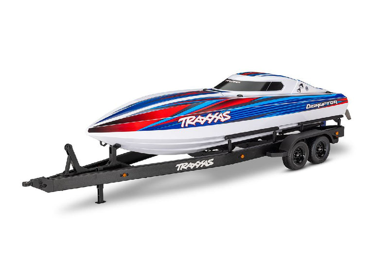 Traxxas Tandem-Axle Boat Trailer Navy 10, Assembled with hitch