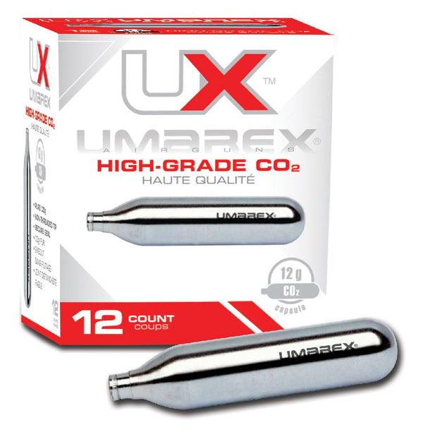 Umarex 12g CO2 Cylinders (12 pcs)