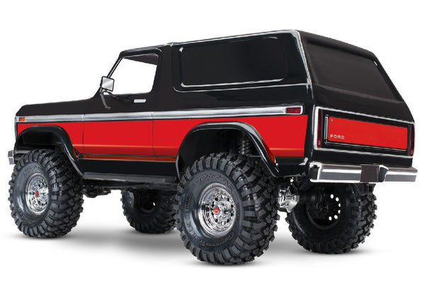 TRX4 1979 Ford Bronco 1/10 Crawler Red Clipless body , XL-5 HV, Titan 12T Red Model TRA82246-4 Free shipping across Canada! 🇨🇦