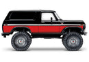TRX4 1979 Ford Bronco 1/10 Crawler Red Clipless body , XL-5 HV, Titan 12T Red Model TRA82246-4 Free shipping across Canada! 🇨🇦