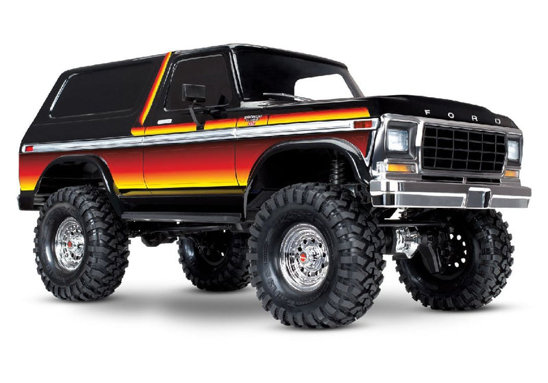 TRX4 1979 Bronco 1/10 Crawler, XL-5 HV, Titan 12T Model 82246-4 Sun Set Clipless Body Ships free across Canada! 🇨🇦