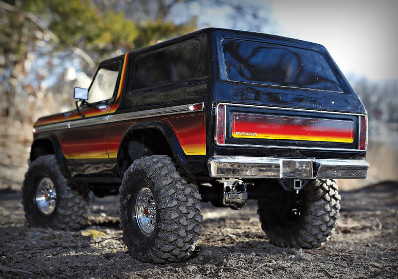 TRX4 1979 Bronco 1/10 Crawler, XL-5 HV, Titan 12T Model 82246-4 Sun Set Clipless Body Ships free across Canada! 🇨🇦