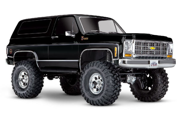 TRX4 1979 Chevrolet Blazer 1/10 Crawler, XL-5 HV, Titan 12T Model 82276-4 Black Clipless Body Ships free across Canada! 🇨🇦