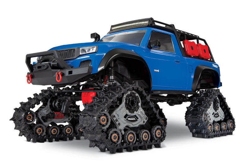 Traxxas TRX-4 with Deep-Terrain Traxx 1/10 4X4 Truck, Blue clipless body, no battery or charger 82234-4 Ships Free across Canada 🇨🇦