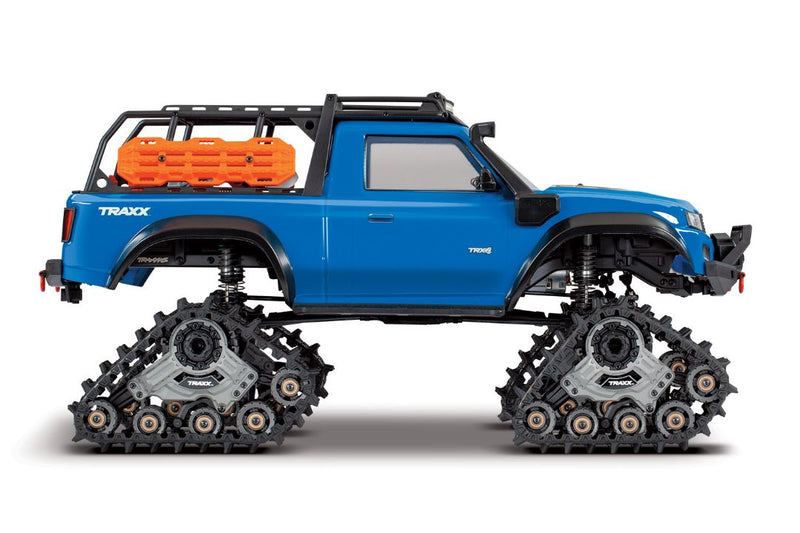 Traxxas TRX-4 with Deep-Terrain Traxx 1/10 4X4 Truck, Blue clipless body, no battery or charger 82234-4 Ships Free across Canada 🇨🇦