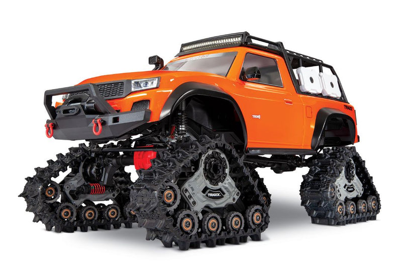 Traxxas TRX-4 with Deep-Terrain Traxx 1/10 4X4 Truck, Orange clipless body, no battery or charger 82234-4 Ships Free across Canada 🇨🇦