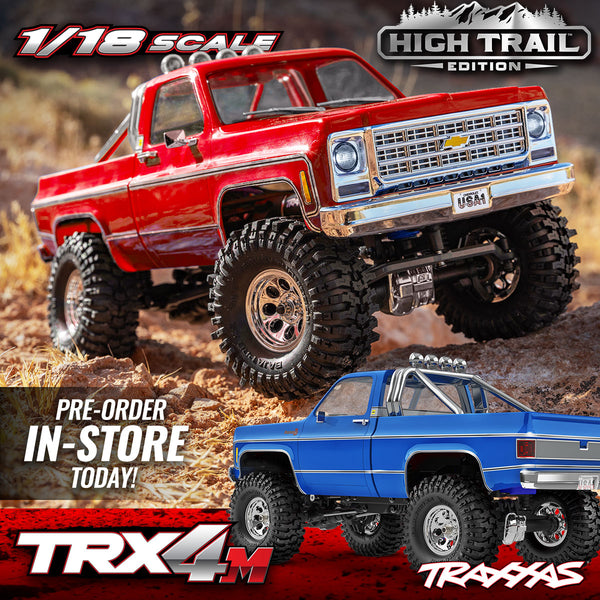 Pre Order now! Traxxas 1/18 TRX-4M Chevrolet K10 High Trail Truck
