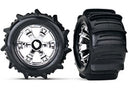 Traxxas Tires & Wheels, Assembled, Glued (2) TSM Rated