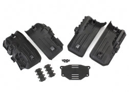 Front and rear inner fenders for the TRX-4® with rock light covers (8), battery plate, and 3x8 mm screws (4)