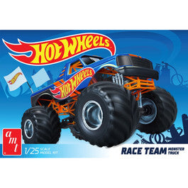 AMT Hot Wheels™ Race Team Ford Monster Truck Plastic Model Kit, 1/25 Scale