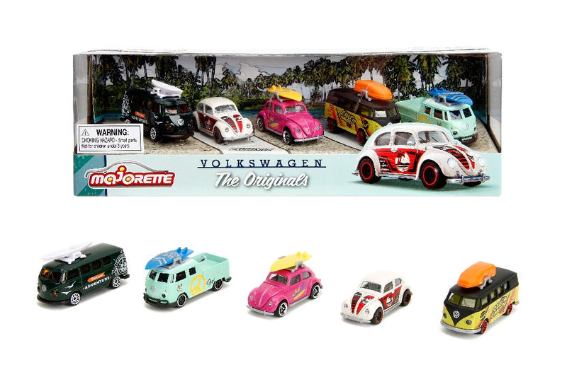 Jada 1/64 "Majorette" VW The Originals Giftpack (5)