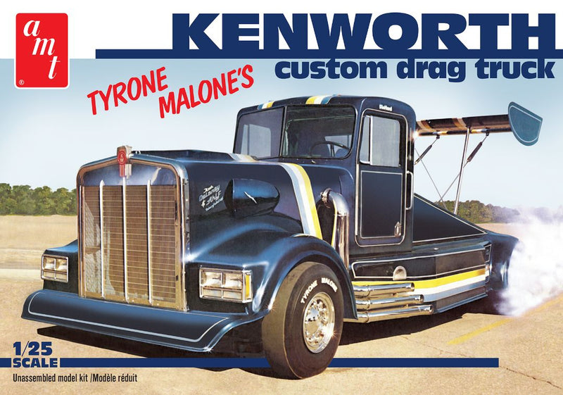 AMT Kenworth Custom Drag Truck (Tyrone Malone) 1/25 Model Kit (Level 3)